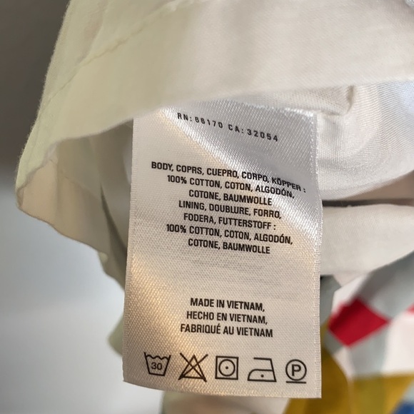 Maeve by Anthropologie Womens Red & Blue Cricket Club Belted Mini Dress size 6 - Picture 8 of 10